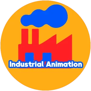 Industrial animation logo - انیمیشن صنعتی لوگو